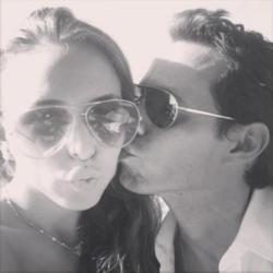 Marc Anthony and Chloe Green 