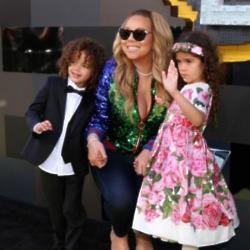 Mariah Carey with Moroccan and Monroe