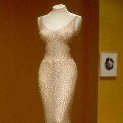 Marilyn Monroe's iconic nude dress