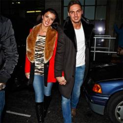 Lucy Mecklenburgh and Mario Falcone in happier times