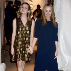 Maude Apatow and Leslie Mann