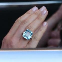 Meghan wears Princess Diana's ring