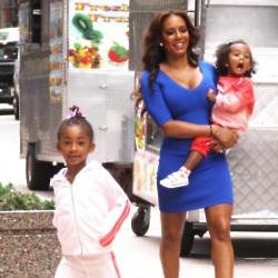 Mel B and her youngest daughters