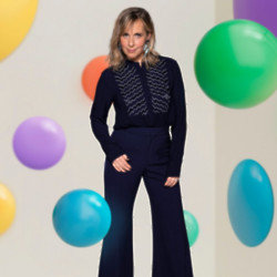 Mel Giedroyc tries to pace herself on Children in Need
