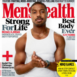 Michael B. Jordan covers Men's Health
