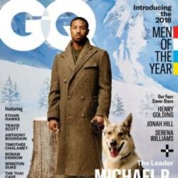 MIchael B. Jordan on GQ cover