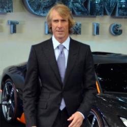 Michael Bay at the Transformers: The Last Night premiere