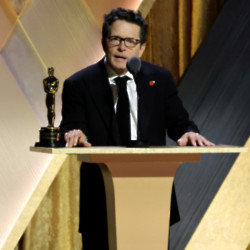 Michael J. Fox receives honorary Oscar