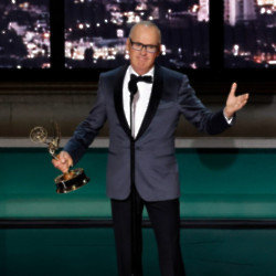Michael Keaton made history with his Emmy win