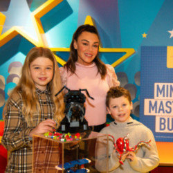 Michelle Heaton and her kids visited LEGOLAND Discovery Centre Birmingham