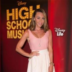 Michelle Heaton at High School Musical screening