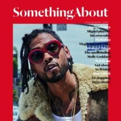 Miguel covers Something About magazine