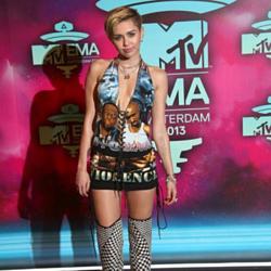 Miley Cyrus at the MTV Europe Music Awards