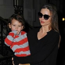 Miranda Kerr and her son Flynn