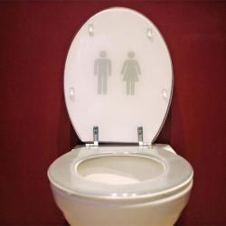 Woman rescued from toilet wedge