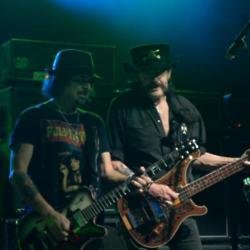 Phil Campbell and Lemmy Kilmister in 2015