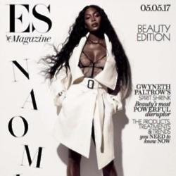 Naomi Campbell on the cover of ES magazine