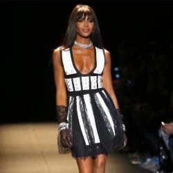 Naomi Campbell walks for Fashion Relief at New York Fashion Week