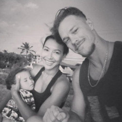 Naya Rivera and Ryan Dorsey with son Josey (c) instagram.com/dorseyryan