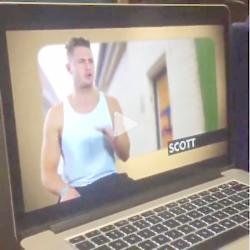 Niall Horan watching 'Geordie Shore' (c) Instagram 