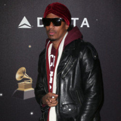 Nick Cannon at a pre-Grammy event