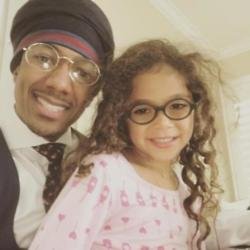 Nick Cannon and his daughter Monroe via Instagram