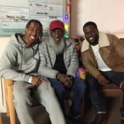 Nick Cannon, Dick Gregory, and Kevin Hart