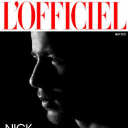 Nick Jonas for L'Officiel magazine