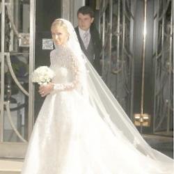 Nicky Hilton at her wedding