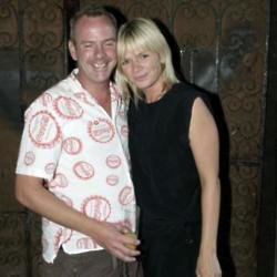Norman Cook and Zoe Ball