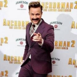 Olly Murs at Anchorman 2 premiere