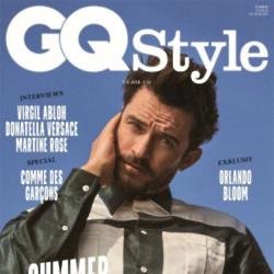 Orlando Bloom on cover of GQ Style