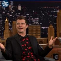 Orlando Bloom on The Tonight Show with Jimmy Fallon