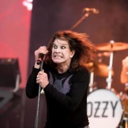 Ozzy Osbourne rocks Download 2018 shot by Ross Halfin