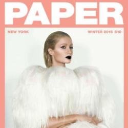 Paris Hilton on Paper magazine cover