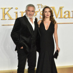 Paul Hollywood and Melissa Spalding stepping out at The King's Man premiere