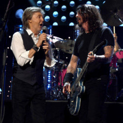 Paul McCartney and Foo Fighters