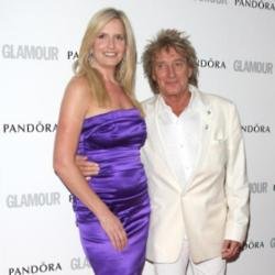 Sir Rod Stewart and Penny Lancaster 