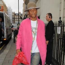 Pharrell Williams certainly likes to make his own fashion statements