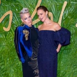 Pink and Stella McCartney at The 2017 Fashion Awards