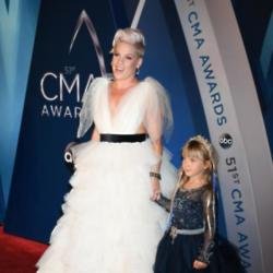 Pink and her daughter Willow