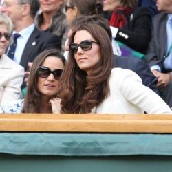 Pippa Middleton and Duchess Catherine