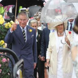 Prince Charles and the Duchess of Cornwall on royal tour