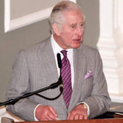 Prince Charles delivers a speech in Waterford