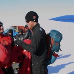 Prince Harry on his South Pole trek
