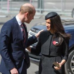 Meghan Markle with Prince William