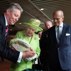 Queen Elizabeth and Prince Philip in Belfast