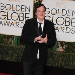 Quentin Tarantino at the Golden Globes