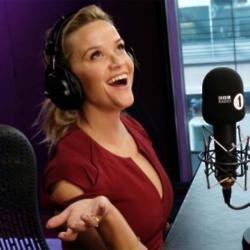 Reese Witherspoon at the Radio 1 studios (c) BBC