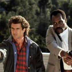 Riggs and Murtaugh in Lethal Weapon